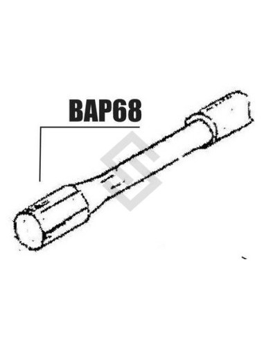 Rj Barra Torsion Rastrojero Del. 68/.. - Recta