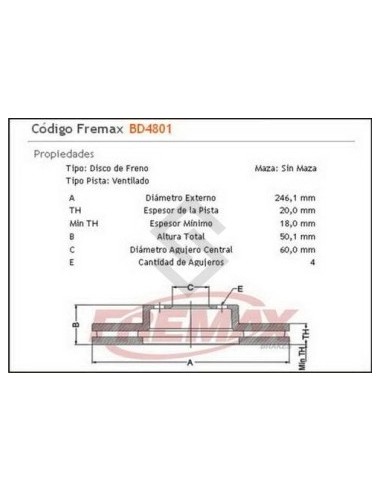 Im Disco Freno Del. (v) Suzuki Baleno 1.8i