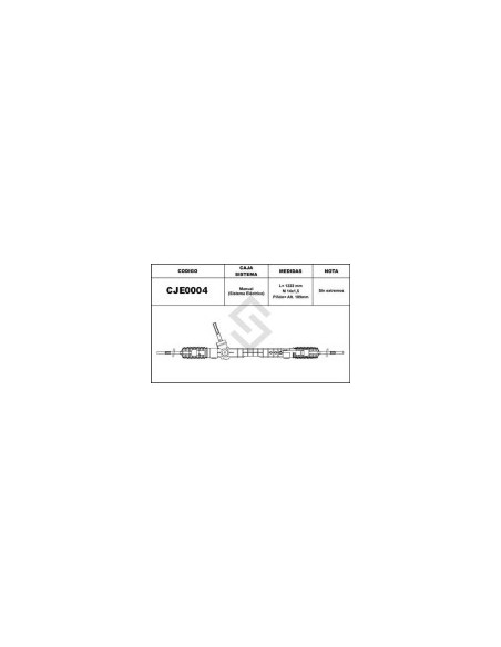 Ch Caja Direccion Meriva 1.6 Td 08/... - Asist Electrica (09031)