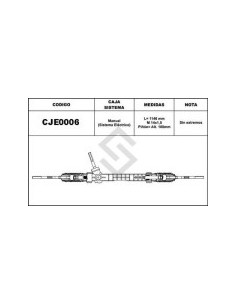 Ch Caja Direccion Corsa Ii 02/11 - Asist. Electrica