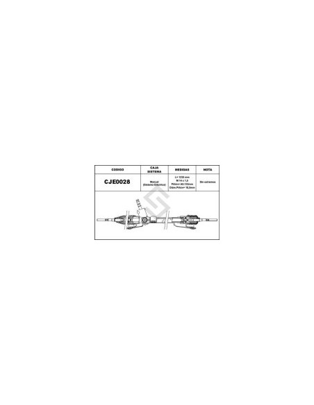 Fd Caja Direccion Fiesta Kinetic - Asist Electrica