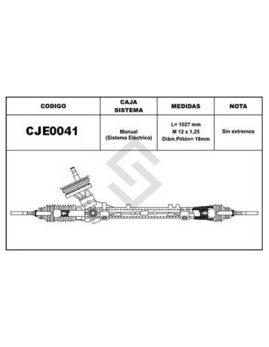 Im Caja Direccion Nissan Tiida - Asist Electrica