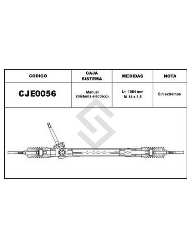 Rt Caja Direccion Megane Ii / Scenic Ii / Grand Scenic - Asist. Electrica