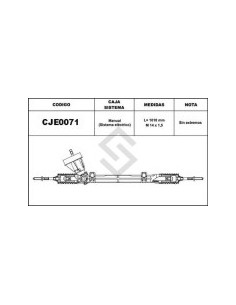 Rt Caja Direccion Logan/sandero - Asist. Electrica