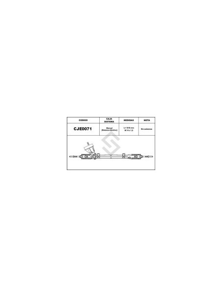 Rt Caja Direccion Logan/sandero - Asist. Electrica
