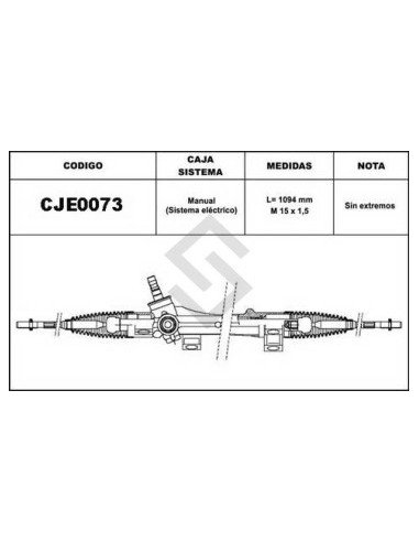 Im Caja Direccion Corolla 1.8 08/... - Asist. Electrica