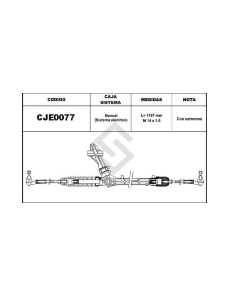 Vw Caja Direccion Up/suran/fox 14/... - Asist. Electrica (09028)