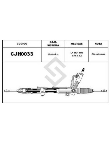 Fd Caja Direccion Transit 97/02 - Hidraulica