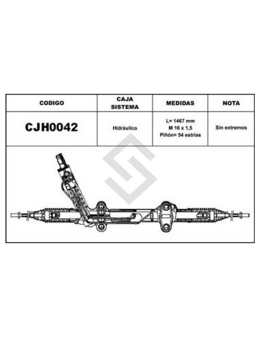 Im Caja Direccion M. Benz Sprinter 95/... - Hidraulica (09052)