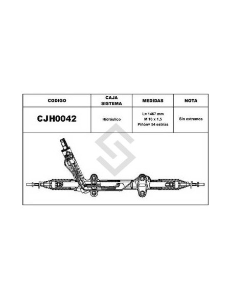 Im Caja Direccion M. Benz Sprinter 95/... - Hidraulica (09052)