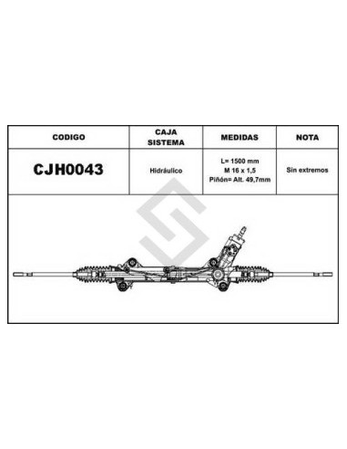 Im Caja Direccion M. Benz Sprinter 05/... - Hidraulica