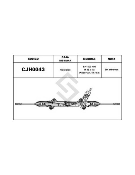Im Caja Direccion M. Benz Sprinter 05/... - Hidraulica