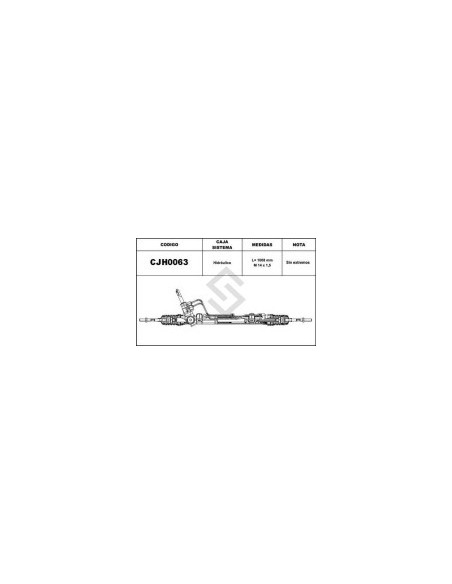 Rt Caja Direccion Logan/sandero - Hidraulica