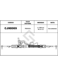 Rt Caja Direccion Clio Ii / Kangoo .../99 - Hidraulica