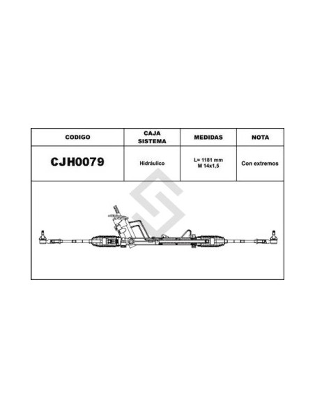 Vw Caja Direccion Fox / Gol Trend / Suran - Hidraulica