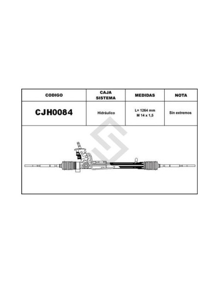 Vw Caja Direccion Bora / Golf Iv / New Bettle - Hidraulica