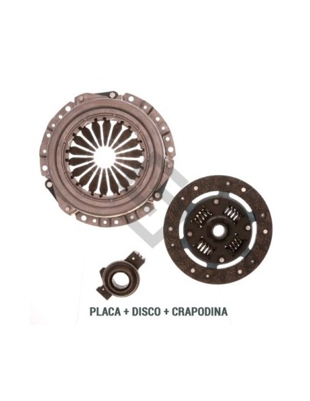 Ft Conj. Embrague Fiorino/regatta 89/96 / Tipo/duna - 190x20