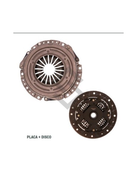 Fd Conj. Embrague Fiesta 96/99 - Ka 96/... - Ka 1.0/1.3 96/... - 17 Estrias - No Incluye Crapodina