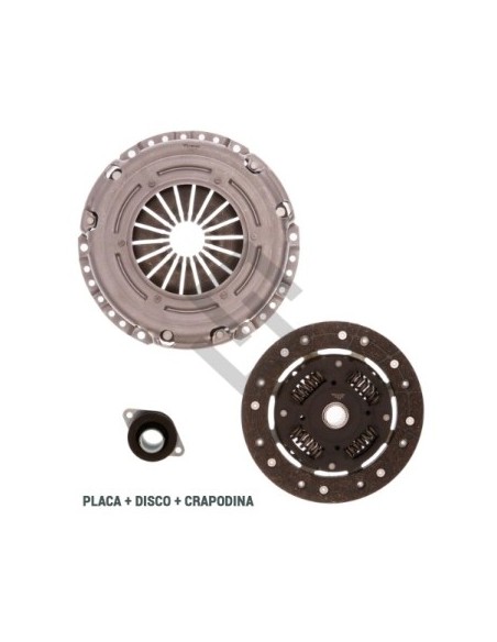 Vw Conj. Embrague Gol Trend/voyage/fox/cross Fox/ Saveiro V Gen/polo Classic 02/09 1.6 8v 08/... - 28 Estrias