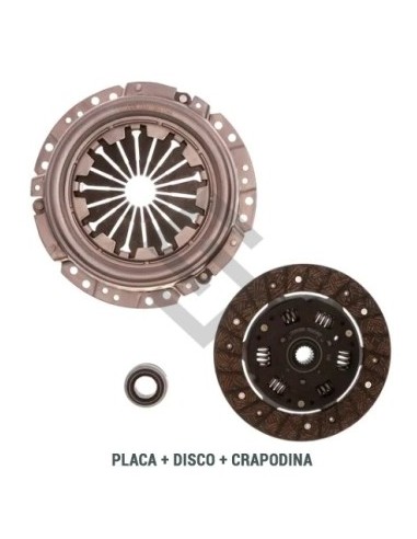 Vw Conj. Embrague Gacel/gol/gol Country/saveiro 1.6/1.9d 92/... Senda .../98 - 200mm - 24 Estrias