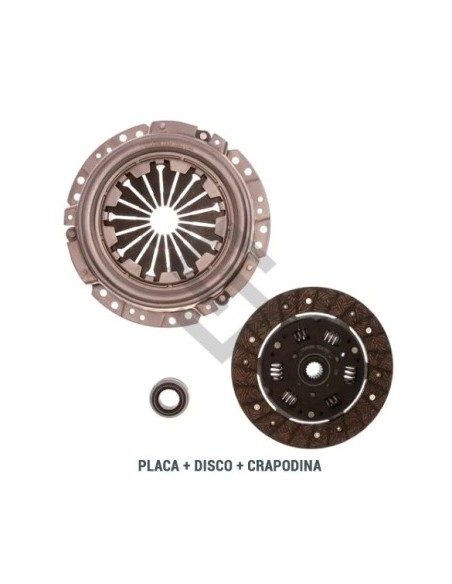 Vw Conj. Embrague Gacel/gol/gol Country/saveiro 1.6/1.9d 92/... Senda .../98 - 200mm - 24 Estrias