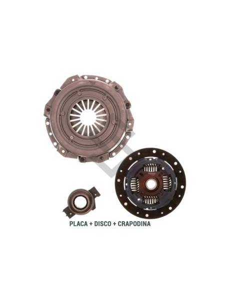 Ft Conj. Embrague Fiorino 1.3 8v - Palio/siena/punto/strada/uno Fire 1.3/1.4 .../96 -  20 Estrias
