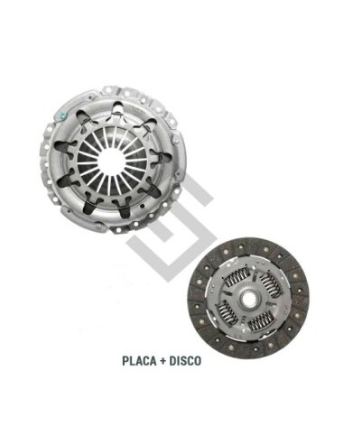 Ft Conj. Embrague Idea 1.4 8v 06/... - Palio/siena 1.3 16v / 1.4 8v 06/... - Strada 1.4 8v 09/... - Motor Fire - 190mm - S/cr