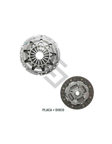 Ft Conj. Embrague Idea 1.4 8v 06/... - Palio/siena 1.3 16v / 1.4 8v 06/... - Strada 1.4 8v 09/... - Motor Fire - 190mm - S/cr
