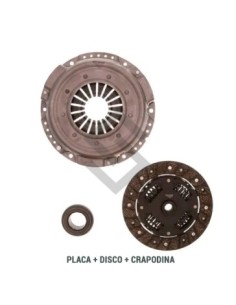 Ft Conj. Embrague Uno/duna/fiorino .../94 - Regatta .../87 - 190mm - 17 Est.