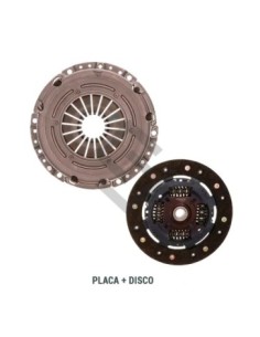 Fd Conj. Embrague Ecosport/fiesta/fiesta Max/courier/ka/novo Ka 03/... Focus 1.6 03/09 - S/rodamiento -  200mm - 17 Est. (ide