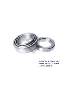 Ch (set10) Kit R/tras. C10/20 86/92 - Ford F.100 86/92