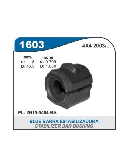 Fd Buje Barra Estab. Ecosport 4x4