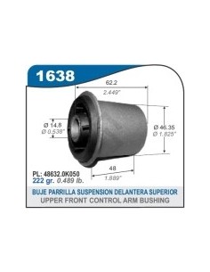 Im Buje Parrilla Sup. Del. Toyota Hilux 4x2 / 4x4 / Sw4 05/...