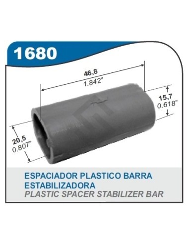 Ch Aislador Barra Estabilizadora 21mm Corsa