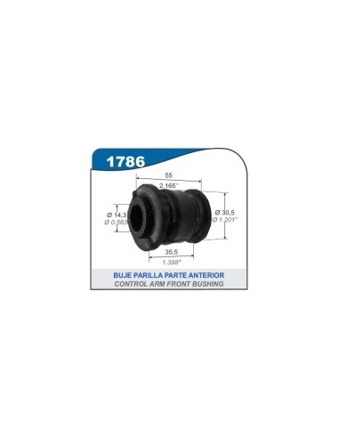 Im Buje Parr. Del. Toyota Etios 13/... - Parte Del. - Diam 36.5mm