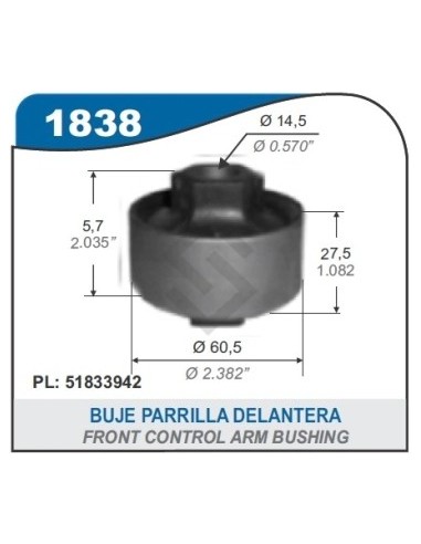 Ft Buje Parrilla F.500 - Grande