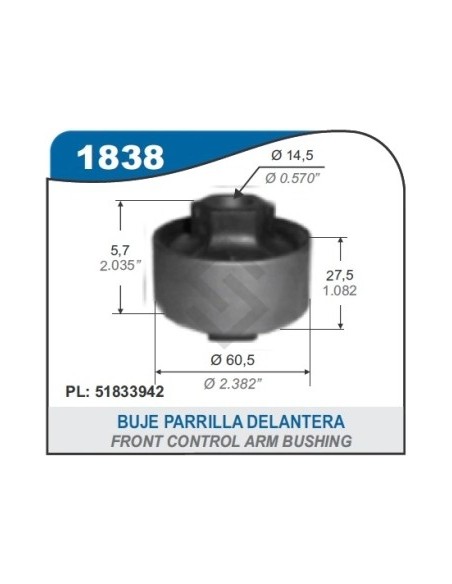 Ft Buje Parrilla F.500 - Grande