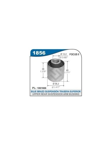 Fd Buje Brazo Susp. Inf. Tras. Focus 99/...