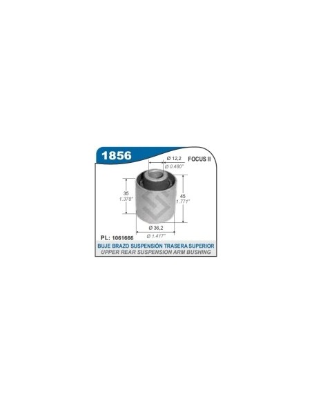 Fd Buje Brazo Susp. Inf. Tras. Focus 99/...