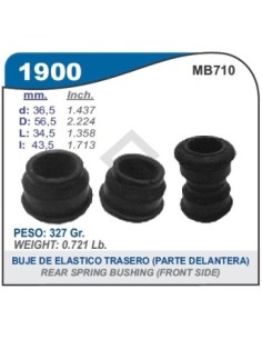 Im Buje Elastico Tras. M.benz 710 - Pte. Delantera