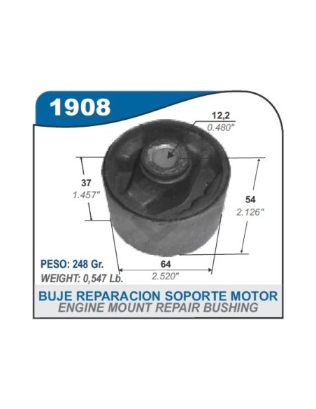 Im Buje Rep. Sop. Motor Nissan Tiida 05/...