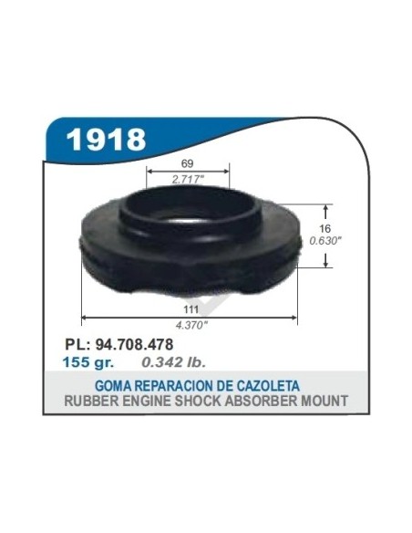 Ch Reparacion Cazoleta Del. S-10 12/...
