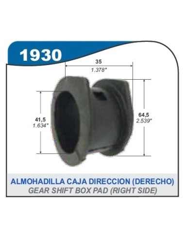Rt Almohadilla Caja Dir. Der. Kangoo