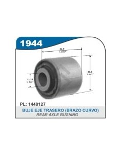 Fd Buje Eje Tras. Focus Iii / Kuga 13/... - Brazo Curvo