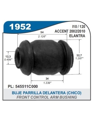 Im Buje Parrilla Del. Hyundai Accent 02/10 - Elantra I10/i20 - Kia Picanto/rio Ii/iii/ Soul 09/...