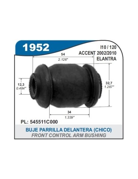 Im Buje Parrilla Del. Hyundai Accent 02/10 - Elantra I10/i20 - Kia Picanto/rio Ii/iii/ Soul 09/...
