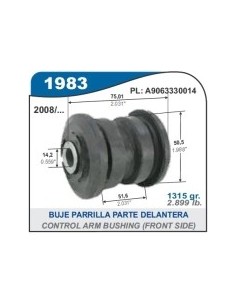 Im Buje Parrilla Del. M. Benz Sprinter 414/515 08/... - Pte. Delantera