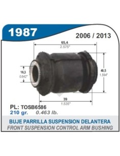 Im Buje Parrilla Del. Toyota Rav4 06/13 - Pte. Delantera
