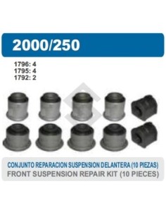 Ch Kit Bujes Susp. Del. S-10 12/... (10 Piezas)
