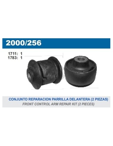 Vw Kit Bujes Parrilla Del. Vento 11/... (2 Piezas) -